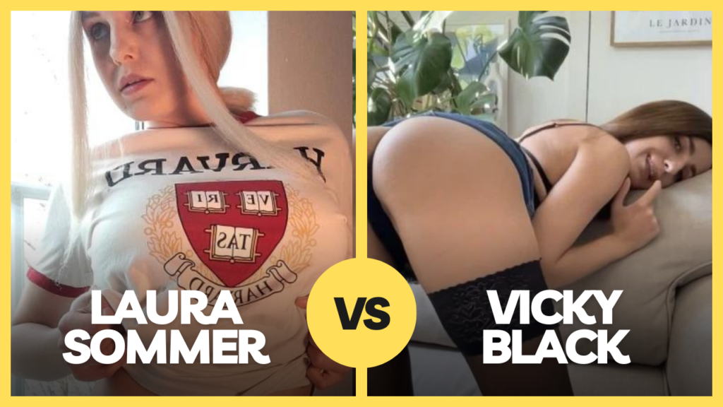 vickieblack vs laurasommer - camgirl vergleich